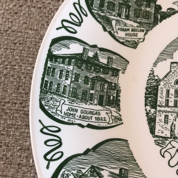 Vintage 1979 Kettlesprings Kilns Weston, MA Heritage Plate - Picture 8 of 12